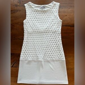 joseph ribkoff Women’s white sleeveless dress Size 6